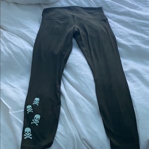 SoulCycle x Lululemon Align pant in Army Green